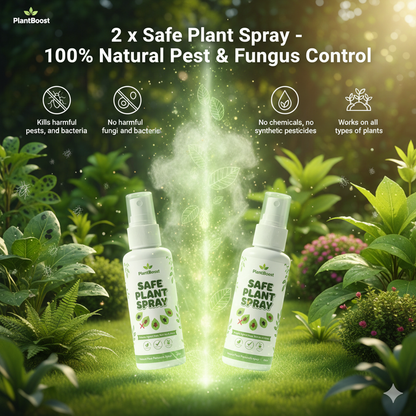 Natural Plant Care Combo - Plant Boost with Safe Plant Sprays