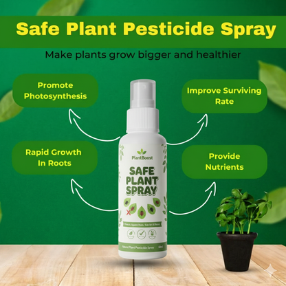 Natural Plant Care Combo - Plant Boost with Safe Plant Sprays